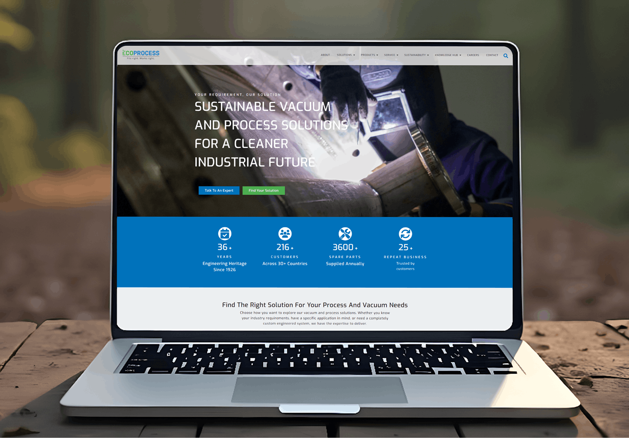 Ecoprocess Website Preview